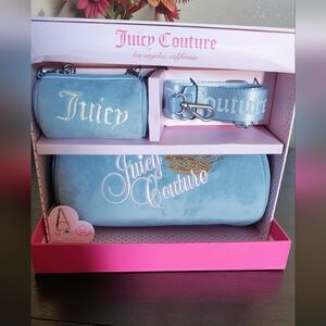 Juicy Couture 3pc Barrel Bag Set